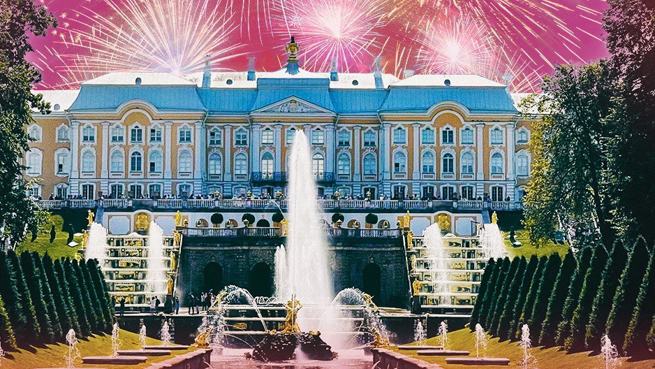 Выходные в Петергофе: праздник закрытия фонтанов